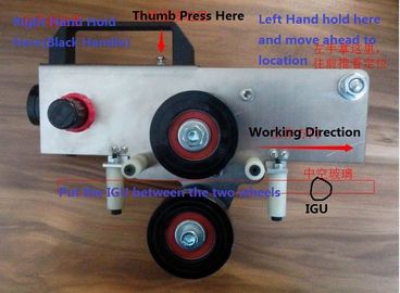 Handheld Manual Edge Roller Press for Super Big Insulating Glasses