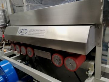 Single Side Heated Roller Press with Tilting Table,Heated Roller Press Machine for Double Glazing,IGU Heat Press Table